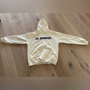 Jil Sander Hooded Logo Sweatshirt